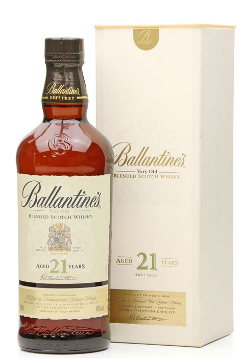 ballantines 21 years.